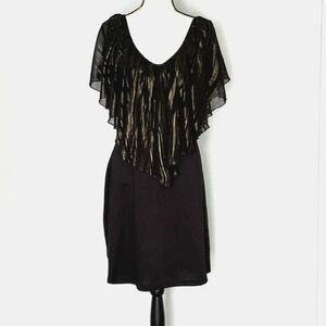 Fashion to Figure Black Mini Dress